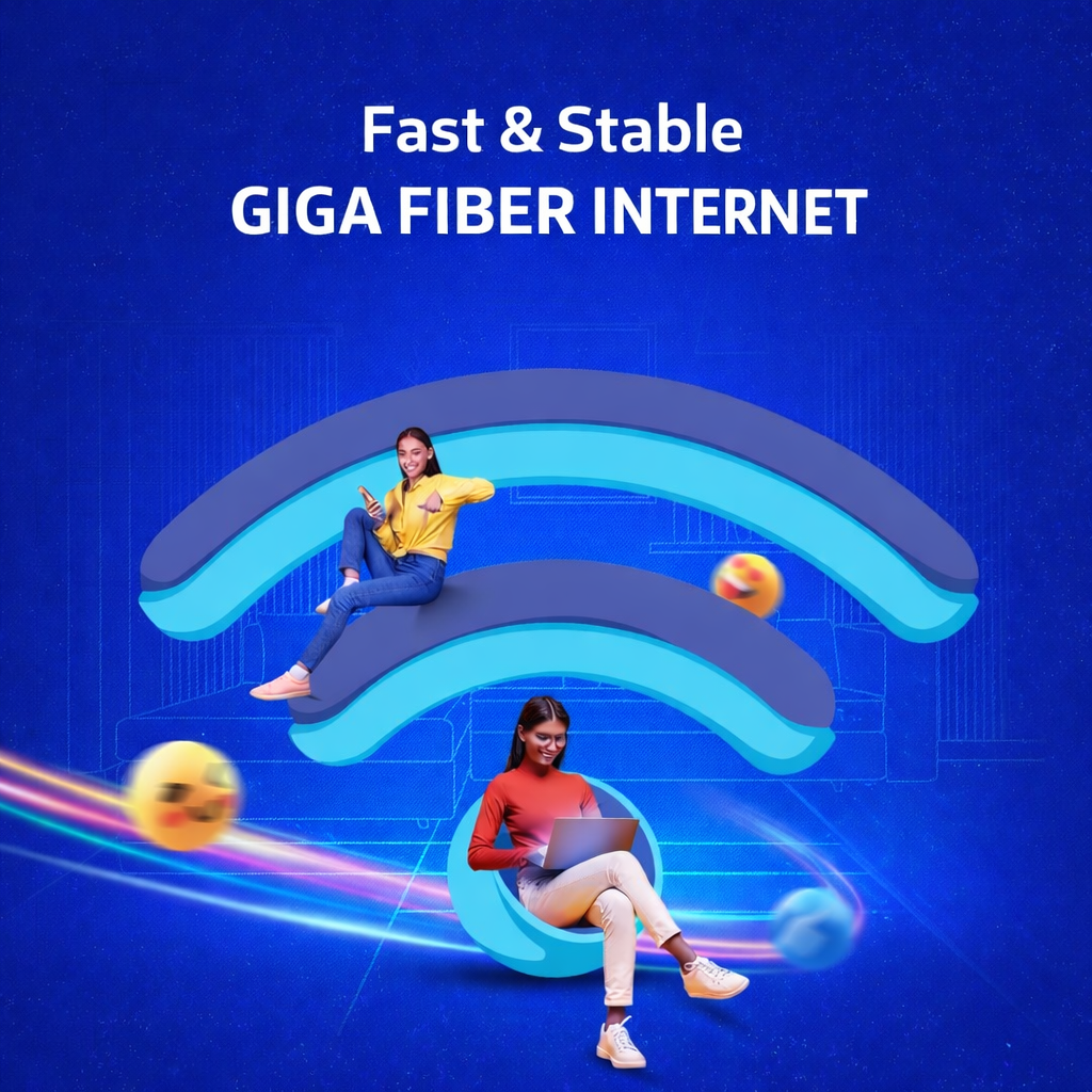 Modern office with a team working